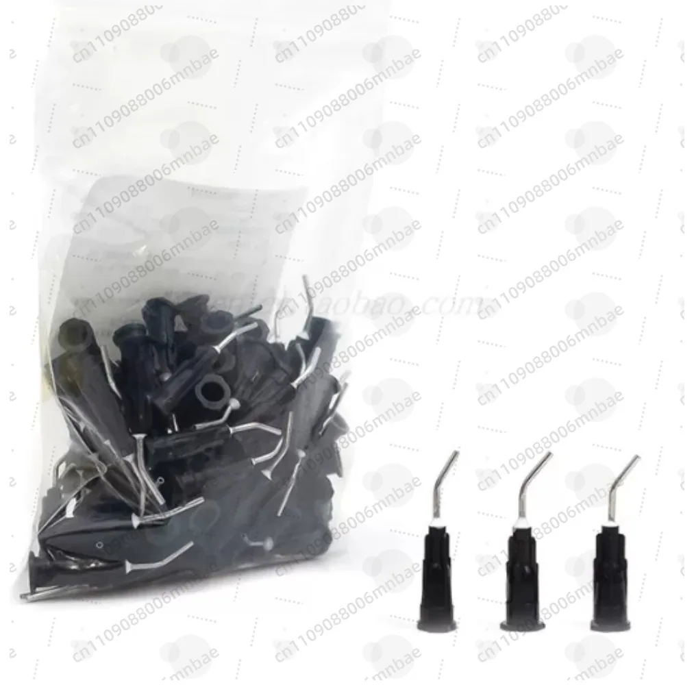 10box/10000PCS  0.5mm Elbow Delivery Head Flow Resin Transfer Oral Simulation Teaching Model Accessory Kit