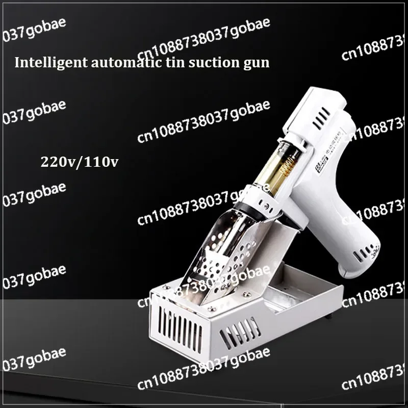 Electric Vacuum Desoldering Pump Solder Sucker Gun Heating Core Suction Tin100W Tin Suction Gun Soldering Iron