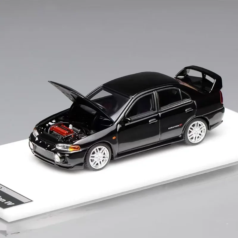 MOTORHELIX 1/64 ميتسوبيشي لانسر EVO4 ألعاب مصنوعة من خليط معدني سيارة دييكاست نموذج معدني هدايا