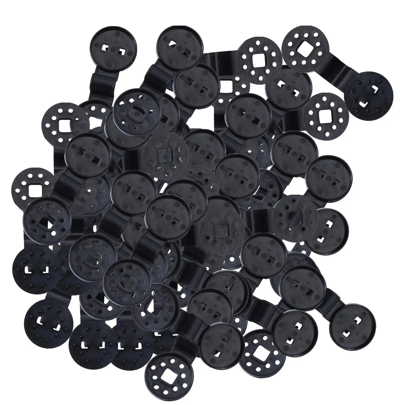 Greenhouse Mesh Net Clips PP Sunshade Lock Grips for Agricultural Balcony Garden Sun Protection
