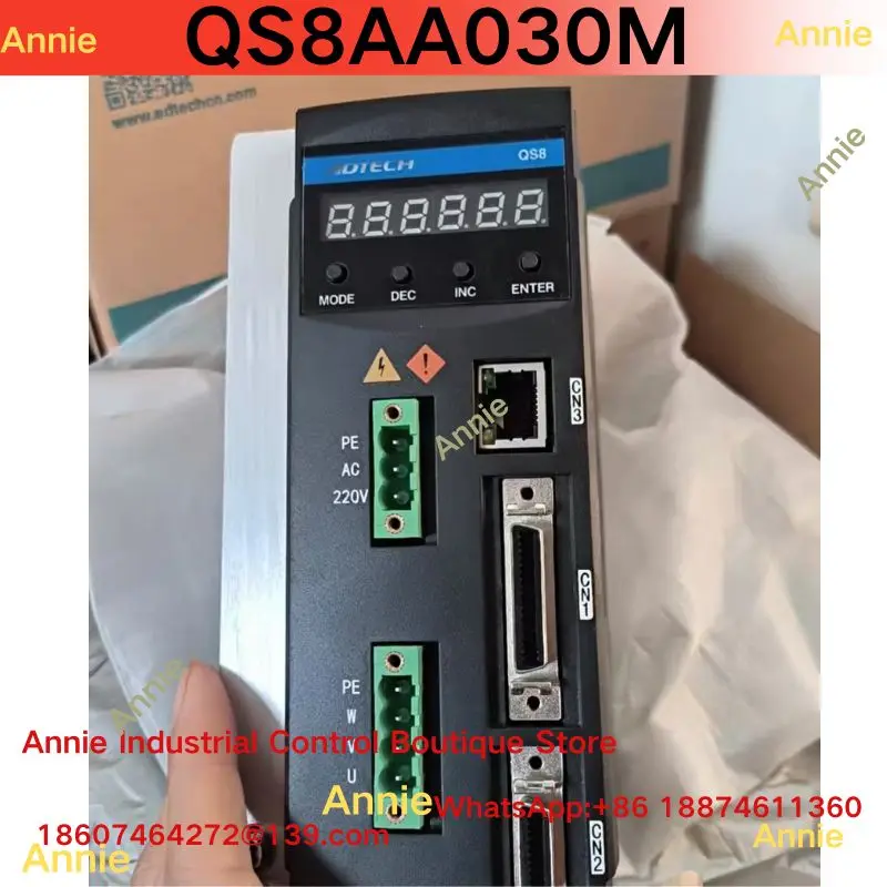 

Совершенно новый сервопривод QS8AA030M (уровень 30А/3кВт)