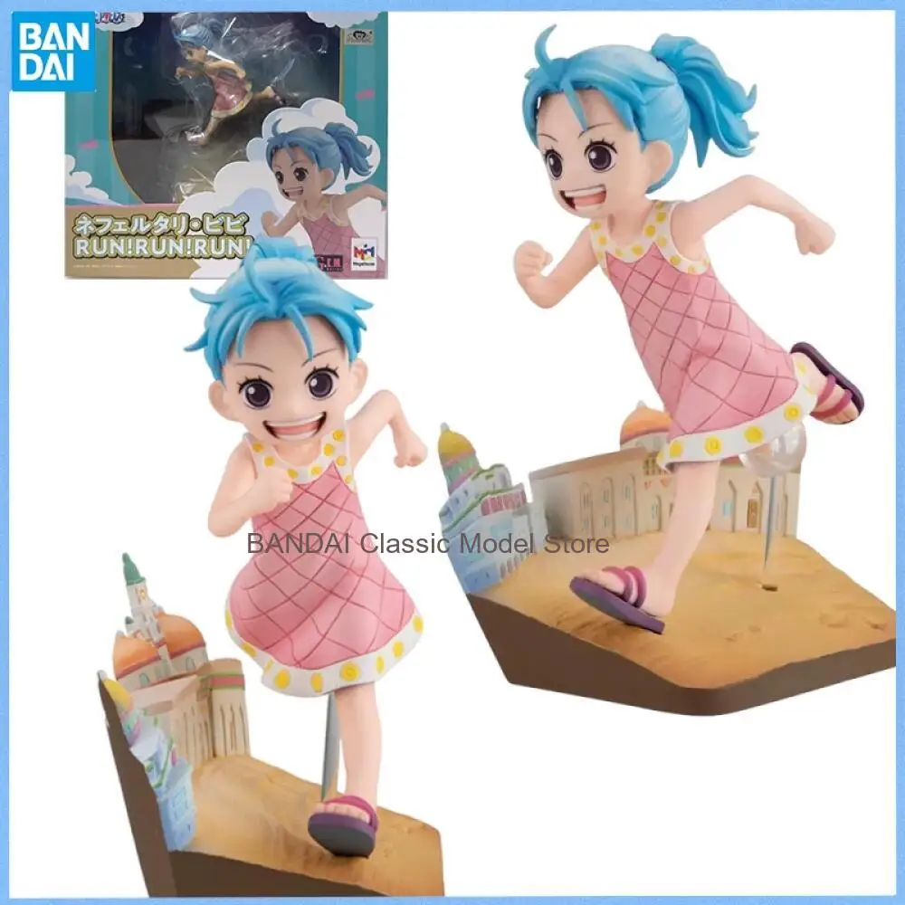 BANDAI MegaHouse GEM Original ONE PIECE Nefertari Vivi Run! ¡Corre! ¡Corre! 15 Figuras de Acción Exclusivas de Crunchyroll para Coleccionistas