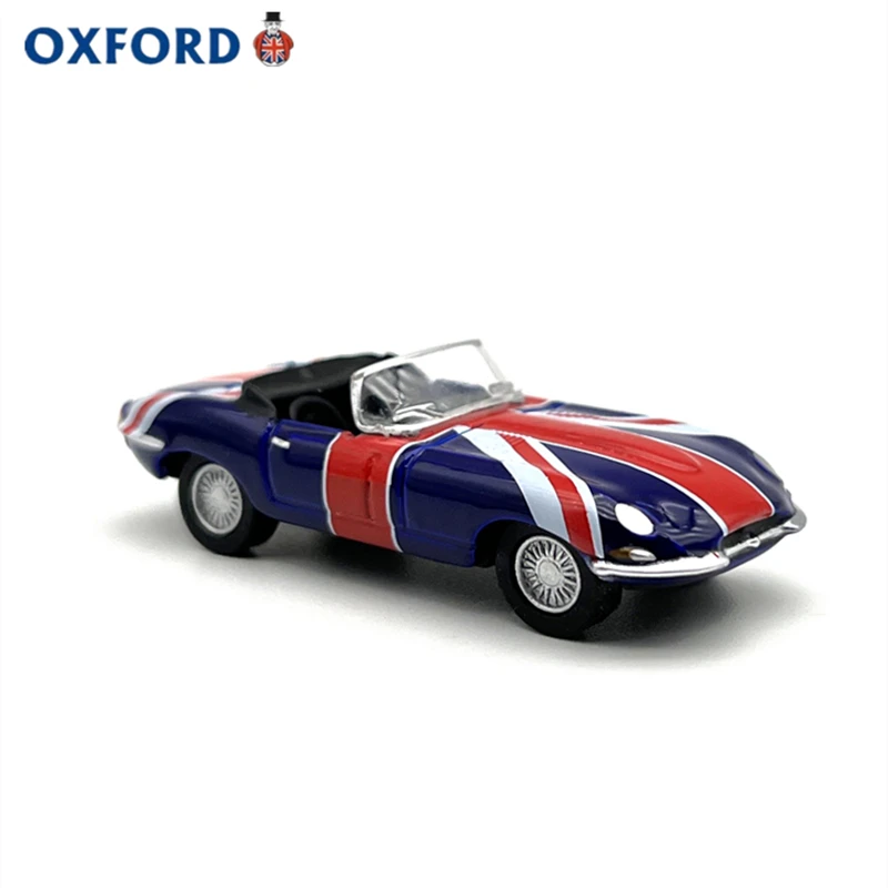 

1:76 Scale Diecast Alloy Jaguar E-type UK Edition Toys Convertible Sports Cars Model Classics Adult Souvenir Gift Static Display