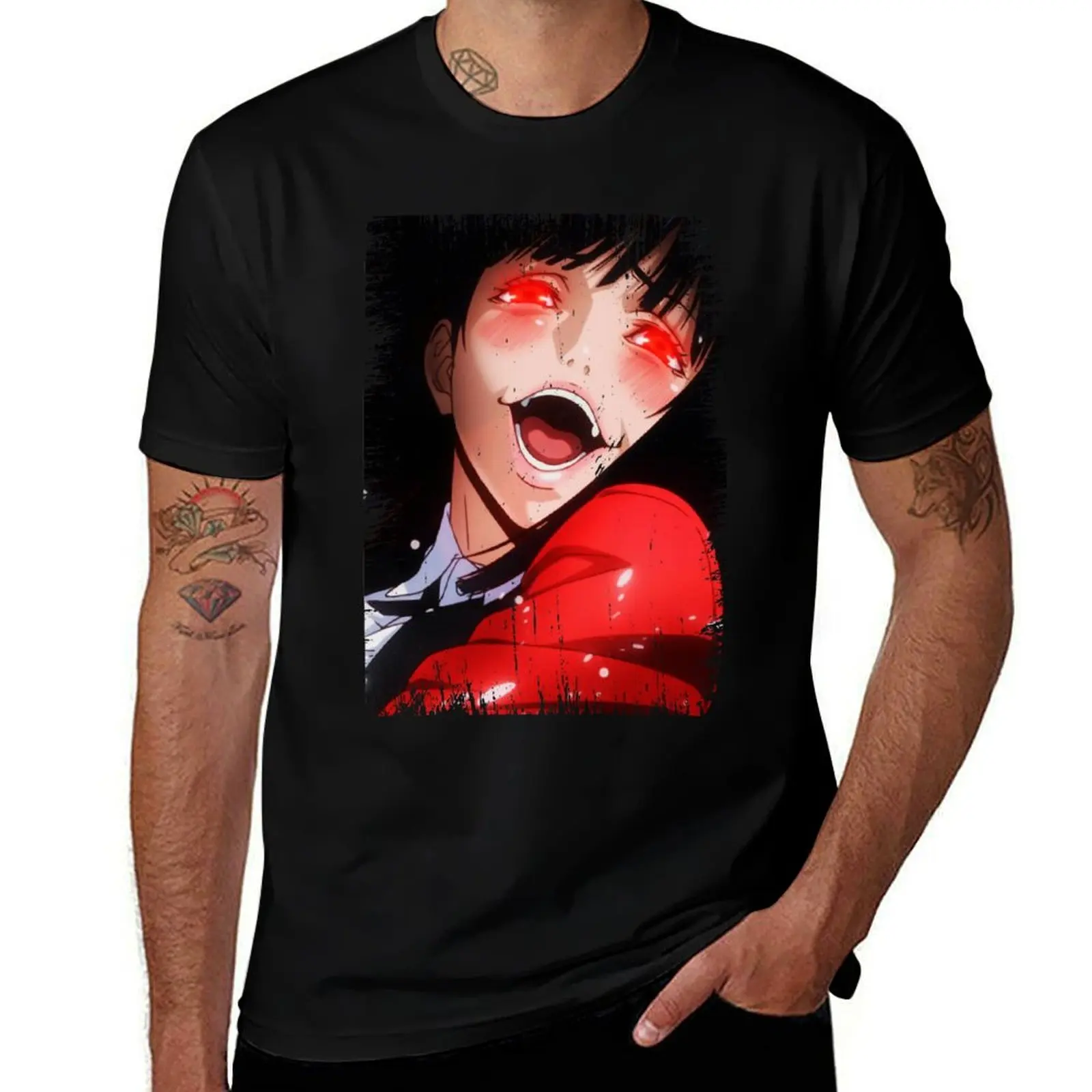 

Yumeko Jabami Kakegurui T-Shirt printed t shirts for man cotton t shirts man 100% t shirts for man cotton T-Shirt