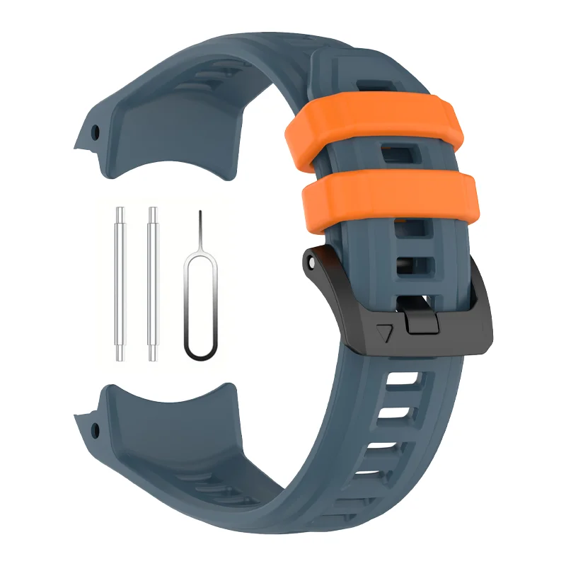 Compatible with for Garmin Instinct 3 Silicone Strap 45/50Mm,Essential for Outdoor Running,Includes Removal Tool,Men And Women