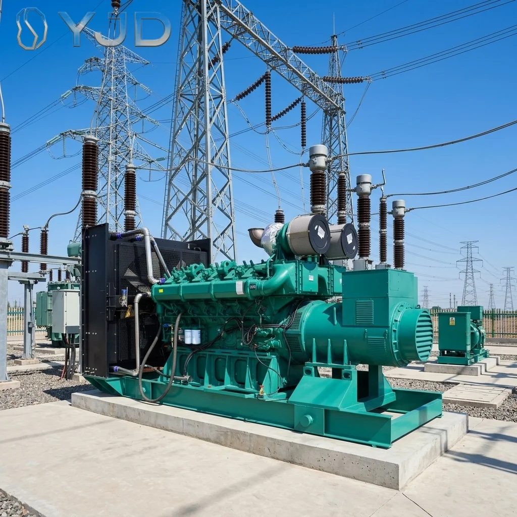 1500kVA GT for Diesel Power Generator Open Chassis Mobile Type Auto Start 1800 RPM Water Cooled Silent Generator
