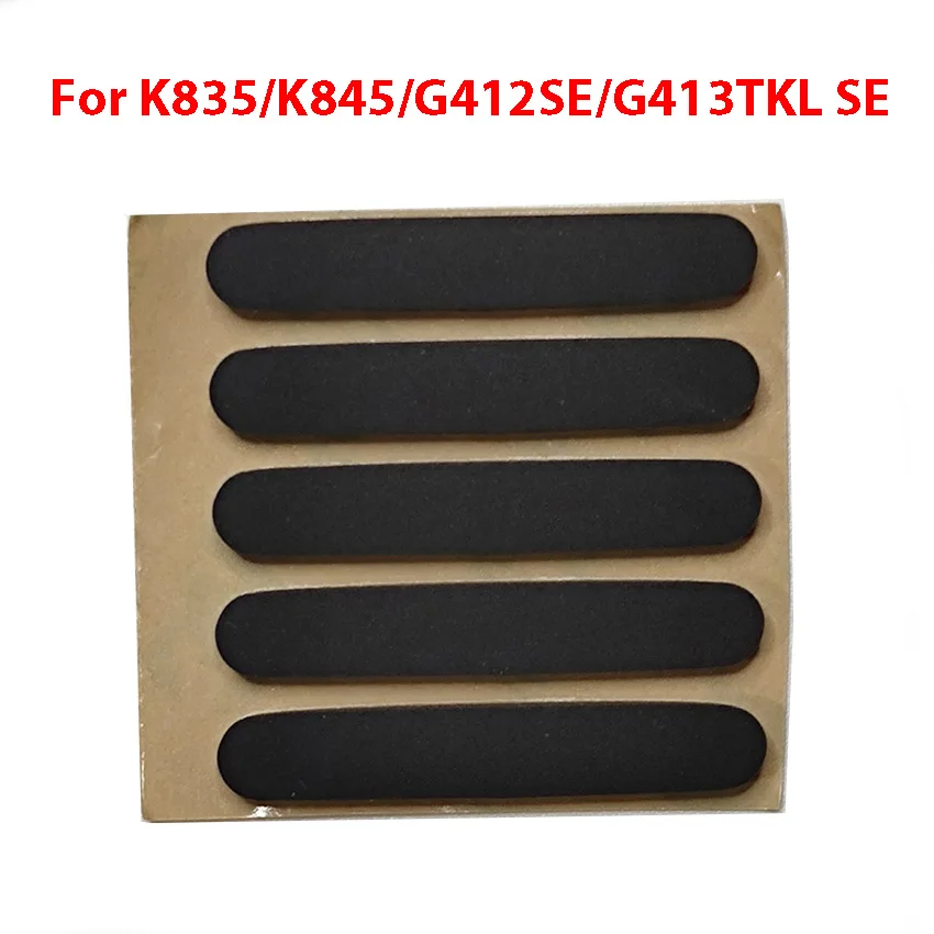 

For K835/K845/G412SE/G413TKL SE Keyboard Foot Sticker Set Keyboard Anti-Slip Foot Pads Replacement Foot Sticker Accessories