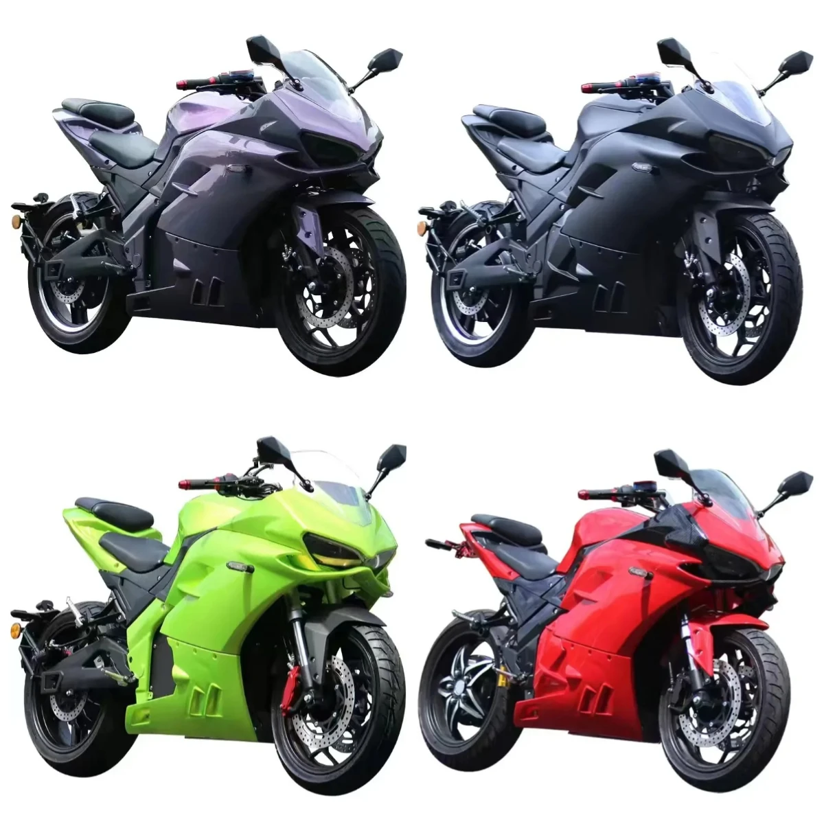

STLFluyuan 2026 High-Performance 5000W Electric Motorcycle 120km/h Racing Speed with 72V120AH Lithium Battery