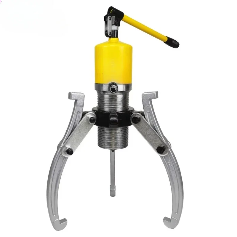 

50T 3 Jaw Integral Hydraulic Bearing Gear Puller Multi-functional Bearing Extractors Removal Tool Max 500mm Spread Range