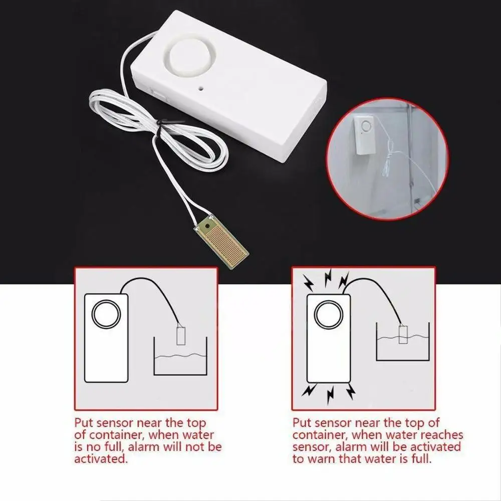 Home Alarm Water Leakage Spot Alarm Detector/tuya wifi Water Leak Sensor Detection Flood Alert Overflow Security Alarm System