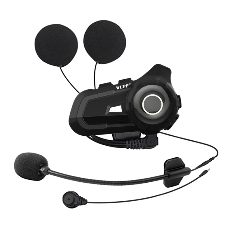 

CS-1412D1S2 Motorcycle Helmet Full Duplex Intercom Headset Earphone For Bicycle Motorcycle Riding