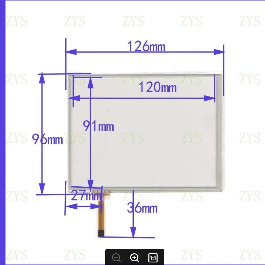 

ZhiYuSun New 5.7 inch For HT057A-NDOFG45 Touch Screen Touch Panel Glass Replacement FB70