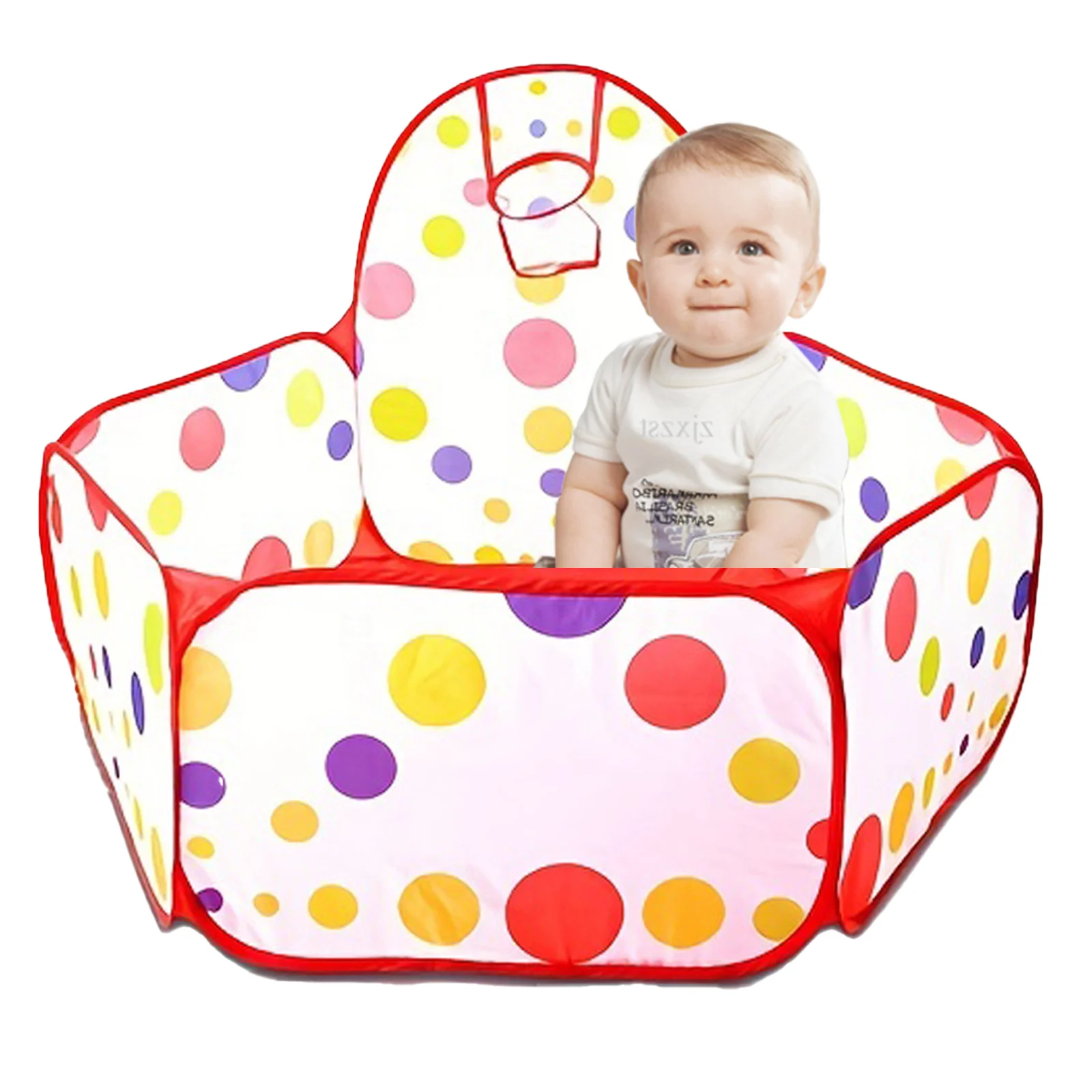 الأطفال المحيط الكرة بركة سياج خيمة للطي داخلي المنزل لعبة طفل بركة بوبو بركة الذكور والإناث 0.9 متر اطلاق النار الكرة بركة #2