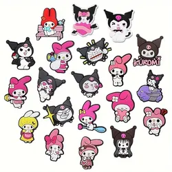 10/30pcs Sanrio Shoe Decorations Accessories Charms For Clogs Bogg Bag Bubble Slides Sandals, Gift Idea for Birthday