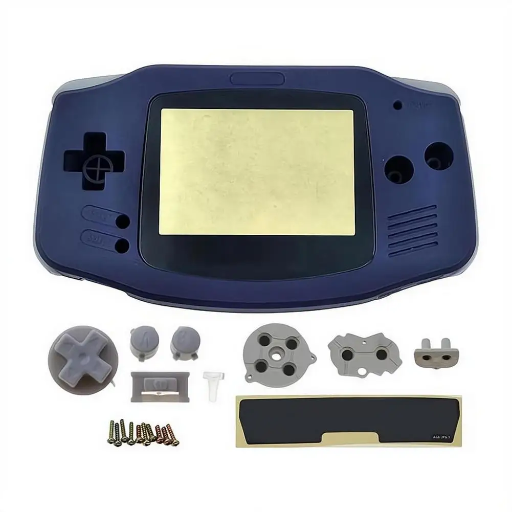 Ersatz-Komplettgehäuse-Kit DIY-Gehäuse Transparente Ersatzschale Vollständige Gehäuseabdeckung mit Tasten Maßgefertigt für Game Boy GBA – Detail 2