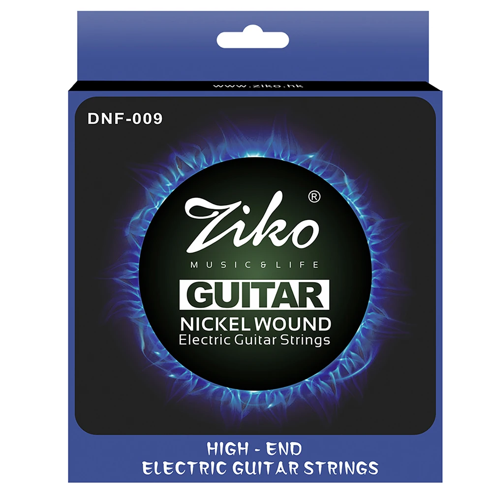 

ZIKO DNF-009 Electric Guitar StringsNickel Wound Hexangon Alloy Core Guitar String Electric Guitar Stringed Parts Accessories