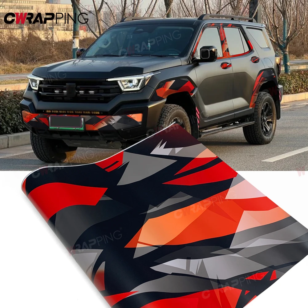 

Car Film Covering Car Vinyl Wrap Off-road Vehicle Motorcycle Adhesive Vinyl Waterproof Self-adhesive Auto Outdoor Accessories