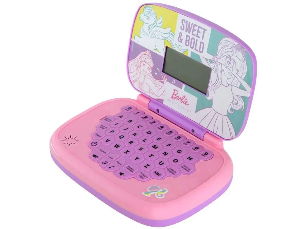 Barbie Musical Children's Laptop