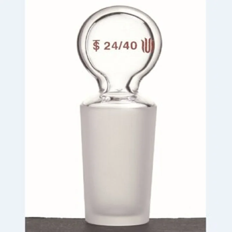 SYNTHWARE Hollow Glass Stopper, Male Joint 14/10 14/20 19/22 24/40 29/42, 22# 27# 32# 38#,  Borosilicate Glass, S40