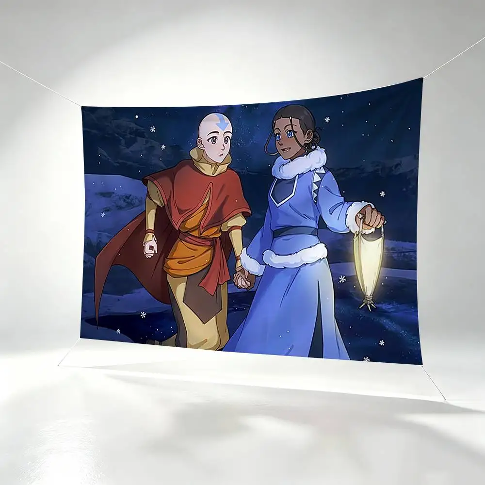 Fantasy A-Avatar The Last Airbender  Flags Wall Hanging Background Art Banner for Bedroom Home Outdoor Decor