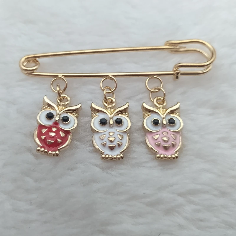 Fashion Exquisite Owl Brooch Korea Fashion Enamel Brooch Animal Brooch Ladies Men\'s Gift Accessories