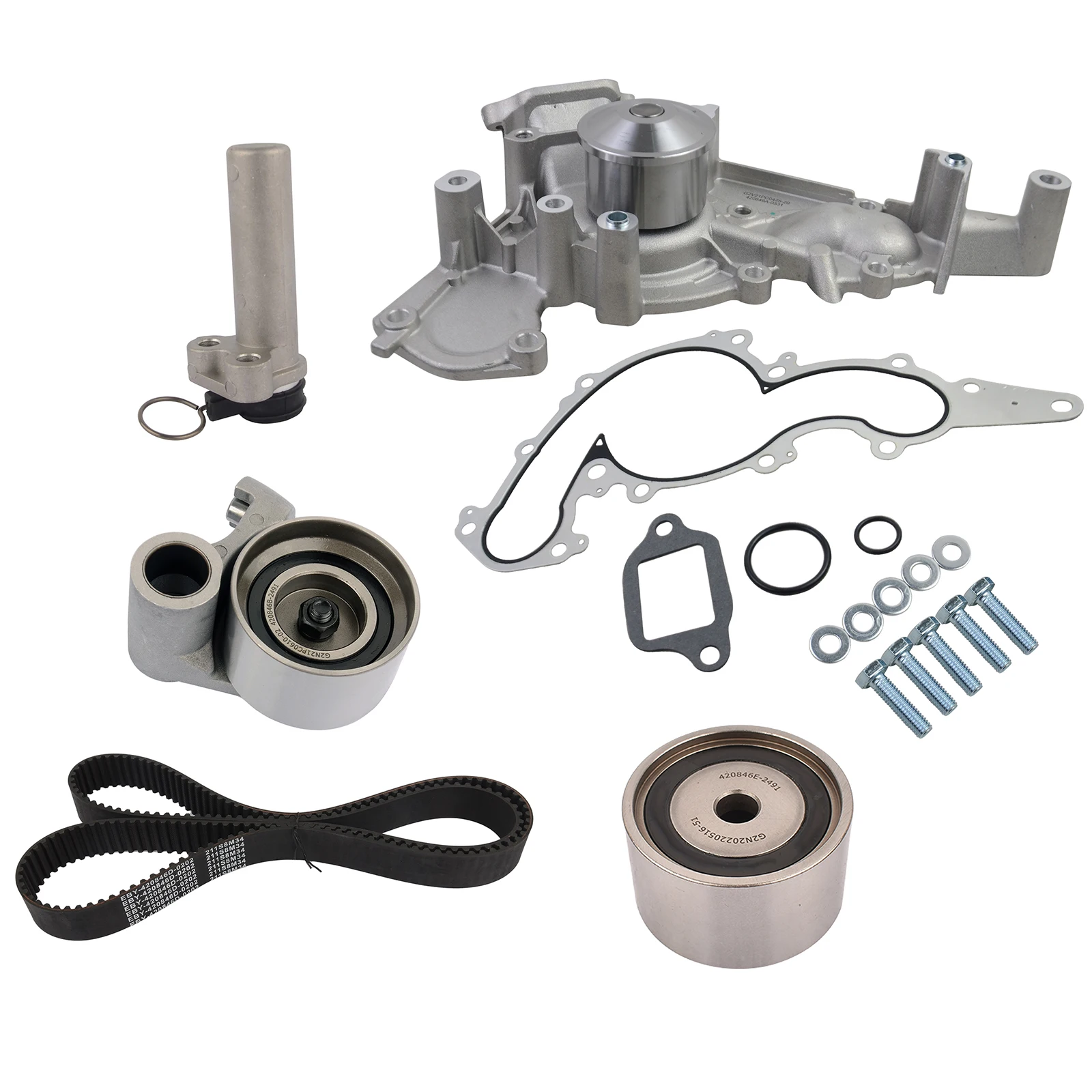 AP01 Timing Belt Kit Water pump for  Toyota Land Cruiser Lexus GX470 13503-50010 1610009200 1998-2007