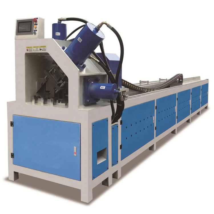 Warehouse Shelf Round Square Tube Cutting Hydraulic Automatic Punching Hine