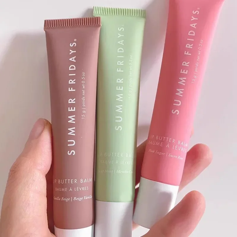 Baume à lèvres hydratant, menthe douce, sucre rose, vanille, Beige, combinaison Tube lisse, miroir, Mini ensemble de rouge à lèvres, été