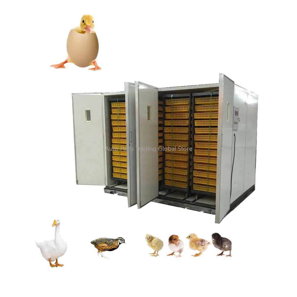 Micro-computer Controlling Fully Automatic 22528 Egg Incubator Hatcher 3-in-1 Combined Machine HJ-IH22528