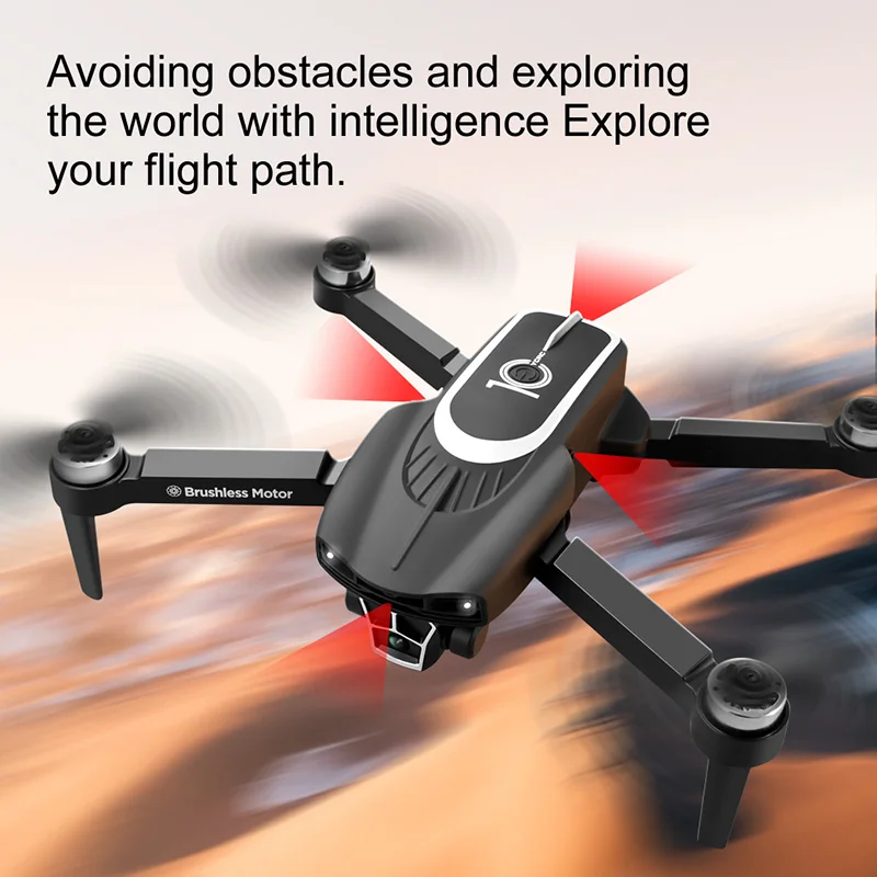 Xiaomi A10 Pro Mini Drone Profesional 8K HD Camera Fly 25Min Obstacle Avoidance Brushless Foldable Quadcopter Optical Flow 2024