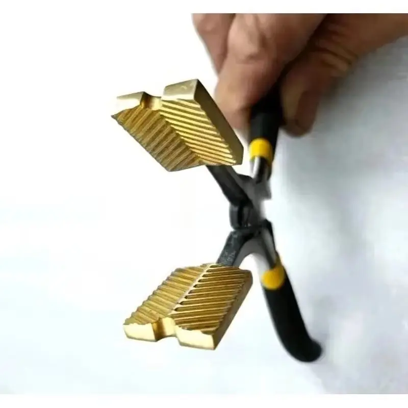 NEW   DIY Glass Firing Tool with Leaf Pattern Fixture