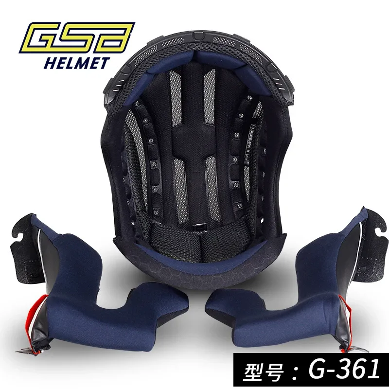 GSB263 Original Helmet Lining G-361 361GT XP-22 Detachable Half Full Helmets Liner Accesorios Para Casco De Motocicleta