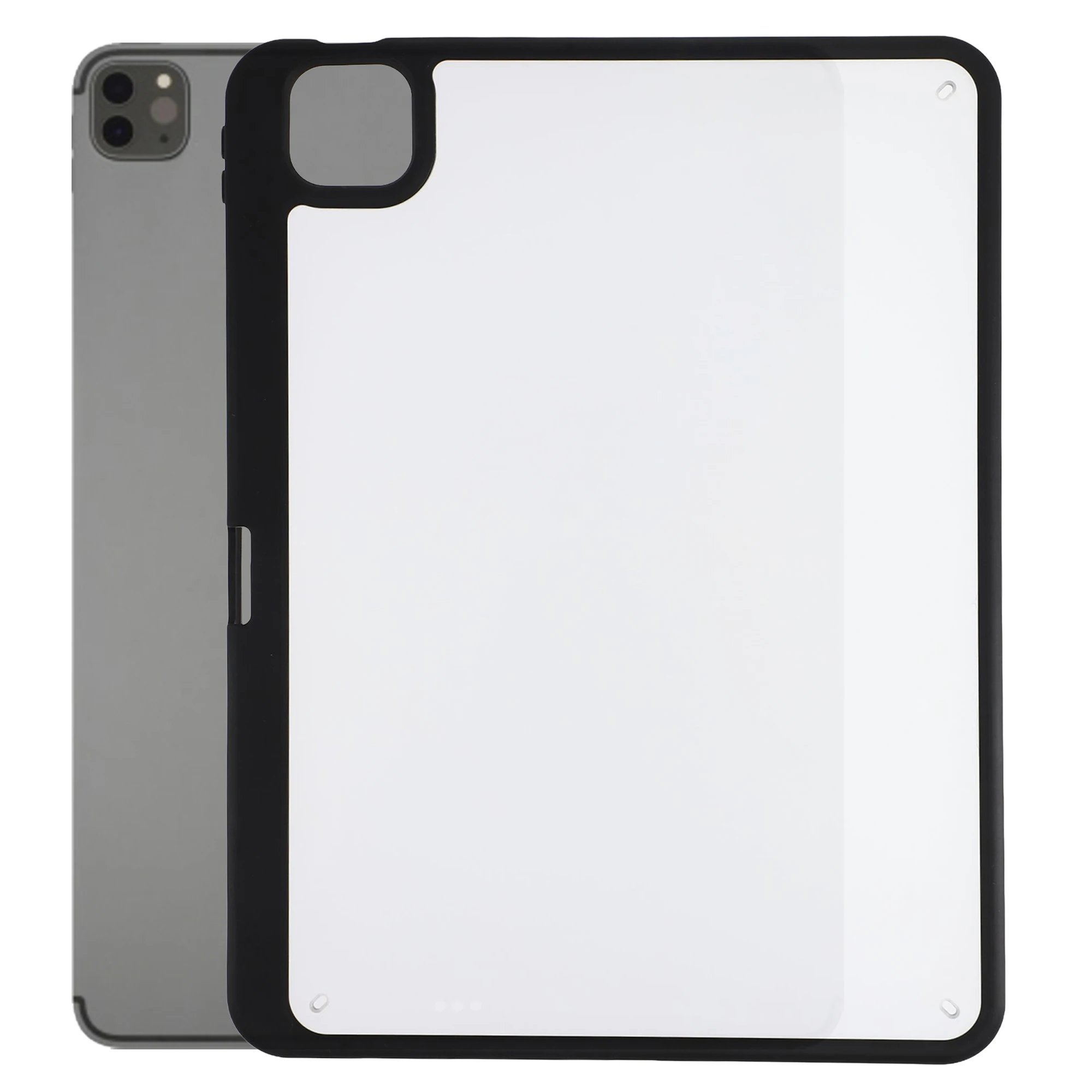 Case for iPad Air 13 (2025) / (2024) / iPad Pro 12.9 (2022) / (2021) / (2020) / (2018) Matte PC + TPU Protective Cover with Penc