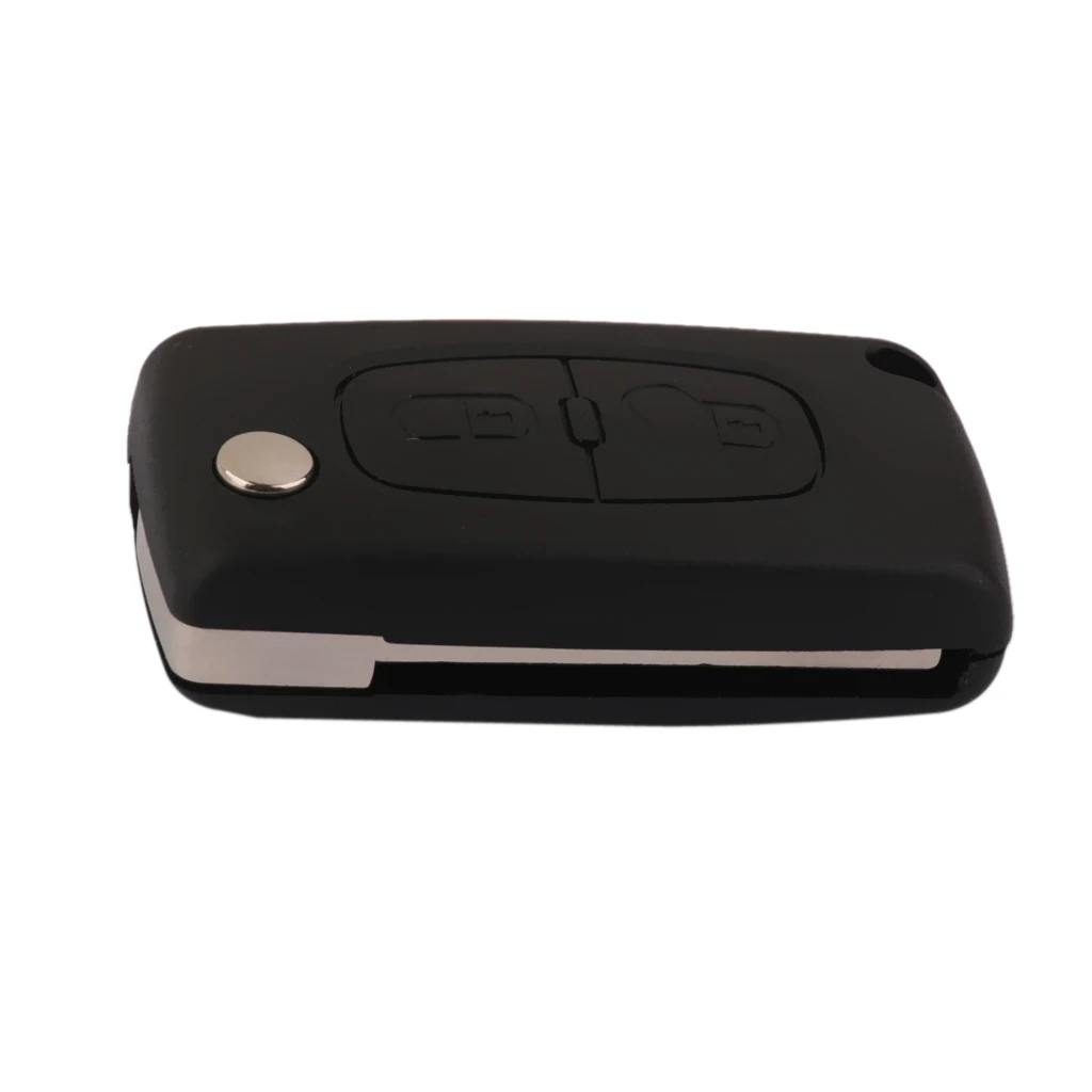 2-Button Remote Key Shell Case With for Citroen C2/C3//C5/C6