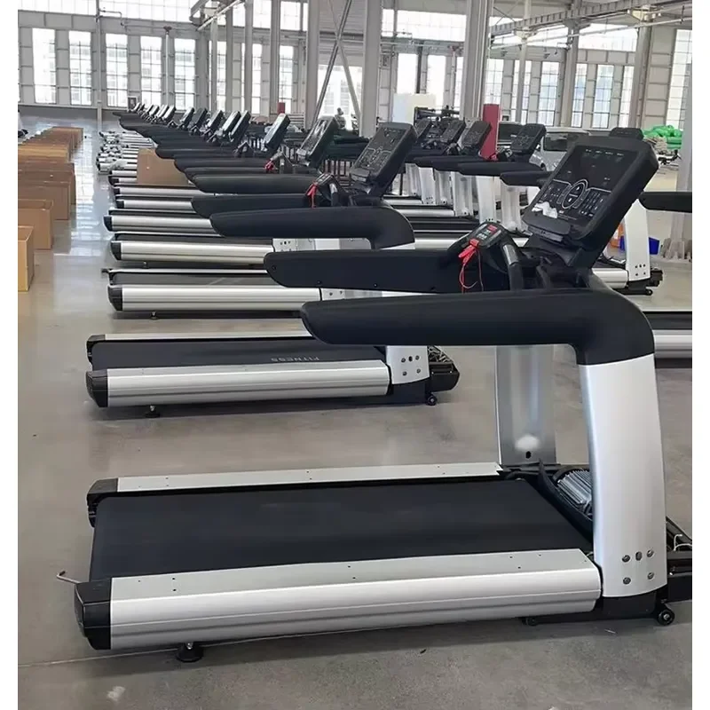 Professional Electric Treadmill for Walking and Running Large Commercial Model with 20 Percent Incline Range