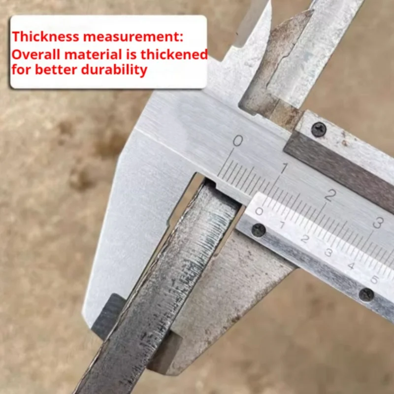 Farm Tools Hoes Triangle Furrow Hoe Small Tip Hoe Agricultural Land Turning Loose Soil Triangle Hoe Household Vegetable Planting