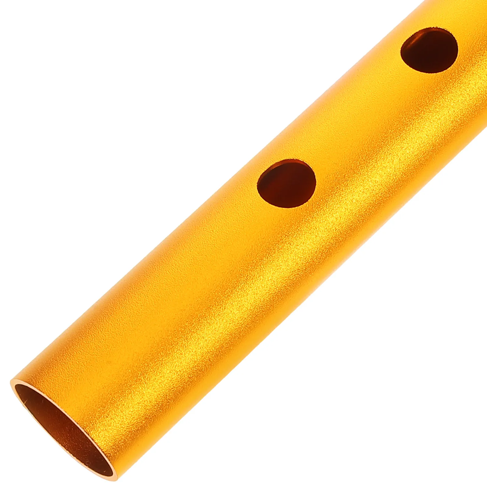 Beginner Irish Tin Whistle D Key 6-Hole Vertical Flute Aluminum Alloy Easy Start Melodious Tone for Irish Folk Music Practice