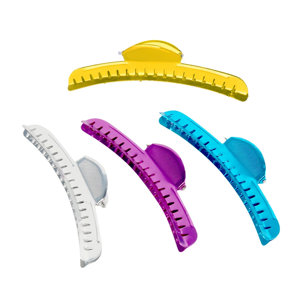 6PCS Vintage Metal Finger Wave Hair Clips Aluminum Hairpin Hairdressing Clip Salon Hair Fixed Hairclips Barber Stlying Tool