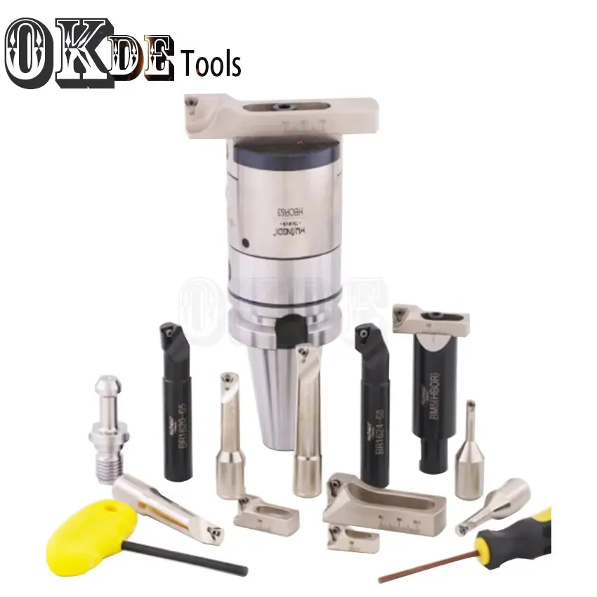 

0,002 Высокоточный расточный инструмент для тонкой настройки SK30 BT40 BT50 HSK63A HBOR50 расточная головка HBOR63 Система тонкого микрорасточного раста