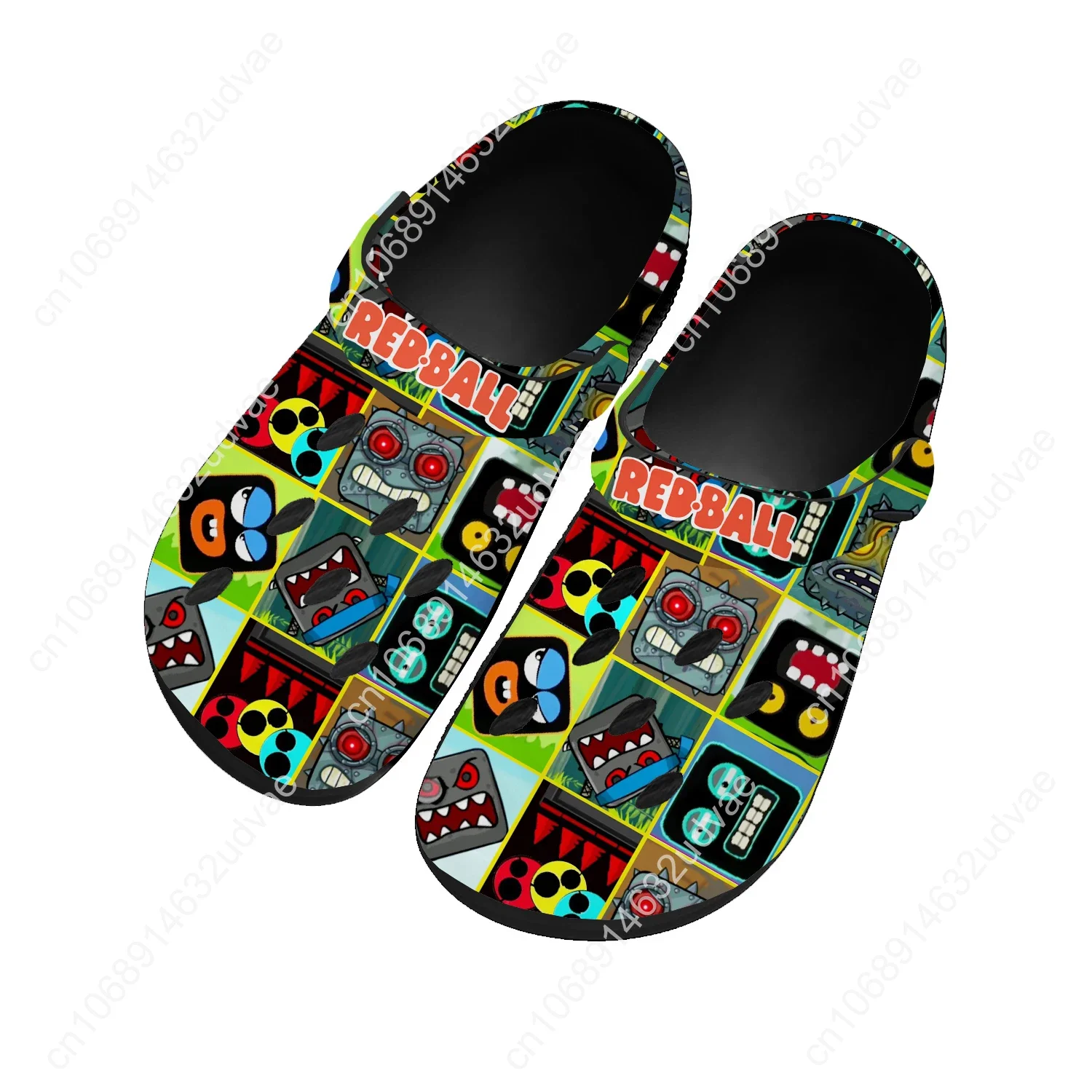 Red Ball Water Shoes Mens Womens High Quality Fashion Home Garden Clogs Customizd Sandals Beach Breathable Hole Slippers