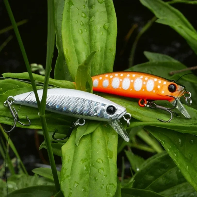 TSURINOYA 10PCS 51mm 5.8g Intruder 51S Sinking Minnow Small Stream Fishing Lure Mini Hard Bait Long Cast Wobbler For Trout - view 3