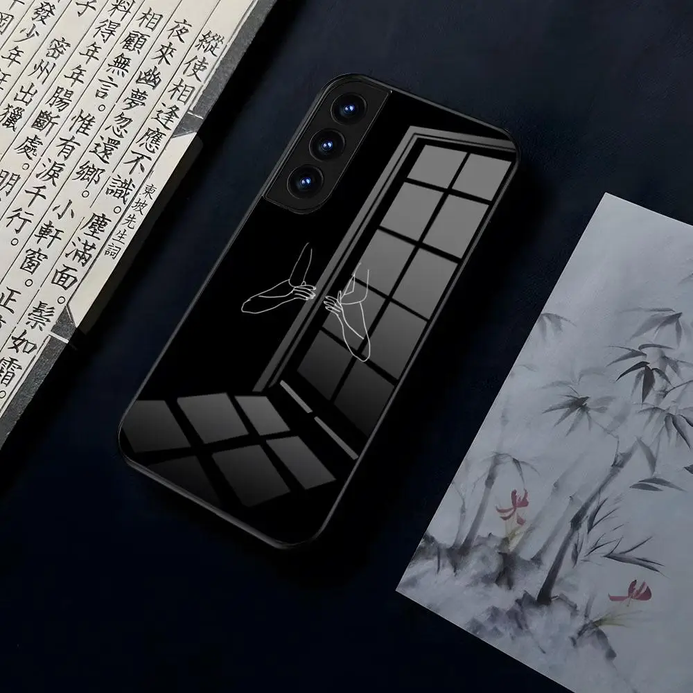 Couple Minimalist Line Sexy Phone Case For OPPO A 55 54 One Plus 8T 92s A93s A94 95 8 9 7 Pro FindX3 X5PRO RENO4 RENO7 Reno4se 5