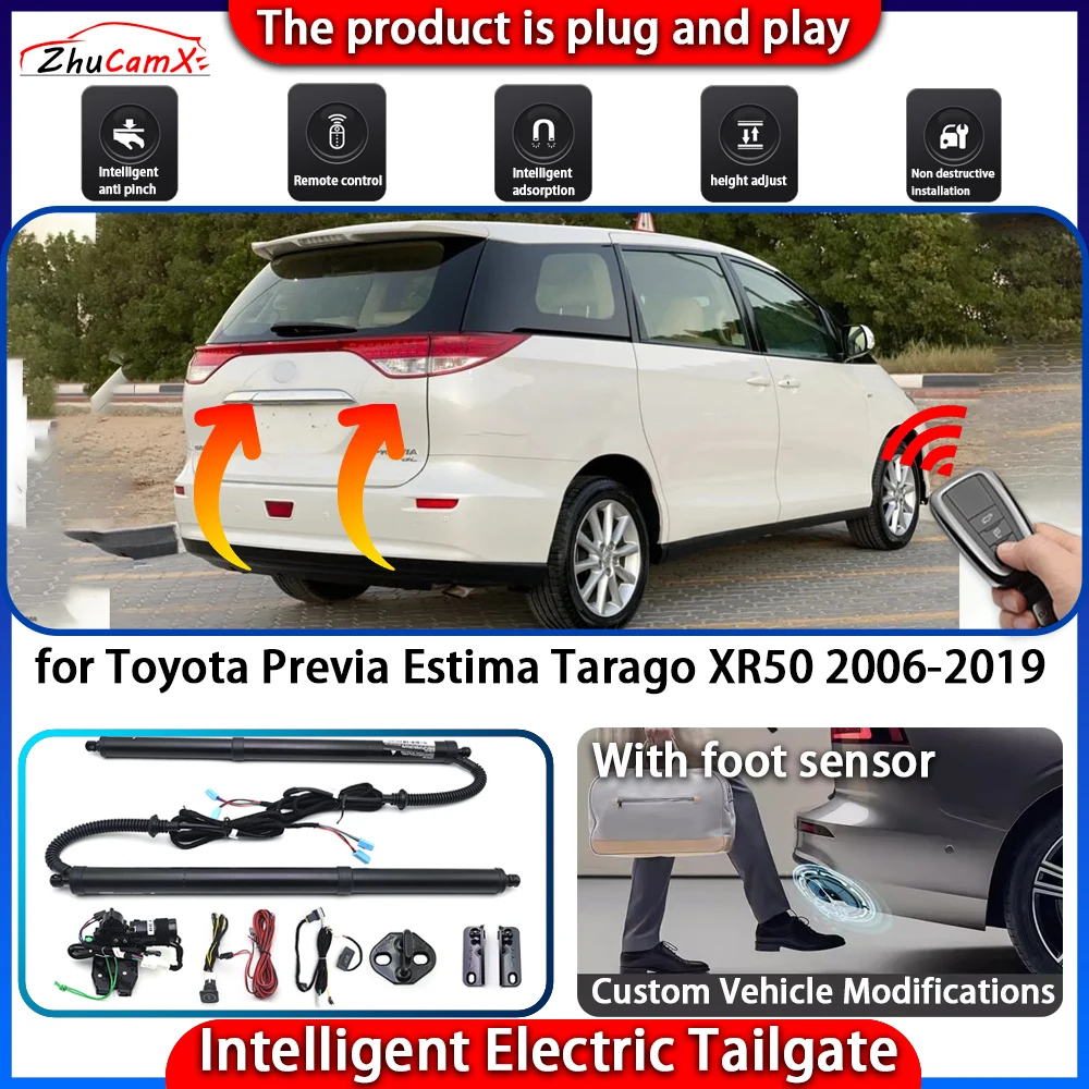 

ZhuCamX Smart Powered Tailgate System for Toyota Previa Estima Tarago XR50 2006-2019 Automatic Intelligent Trunk Lift Kit