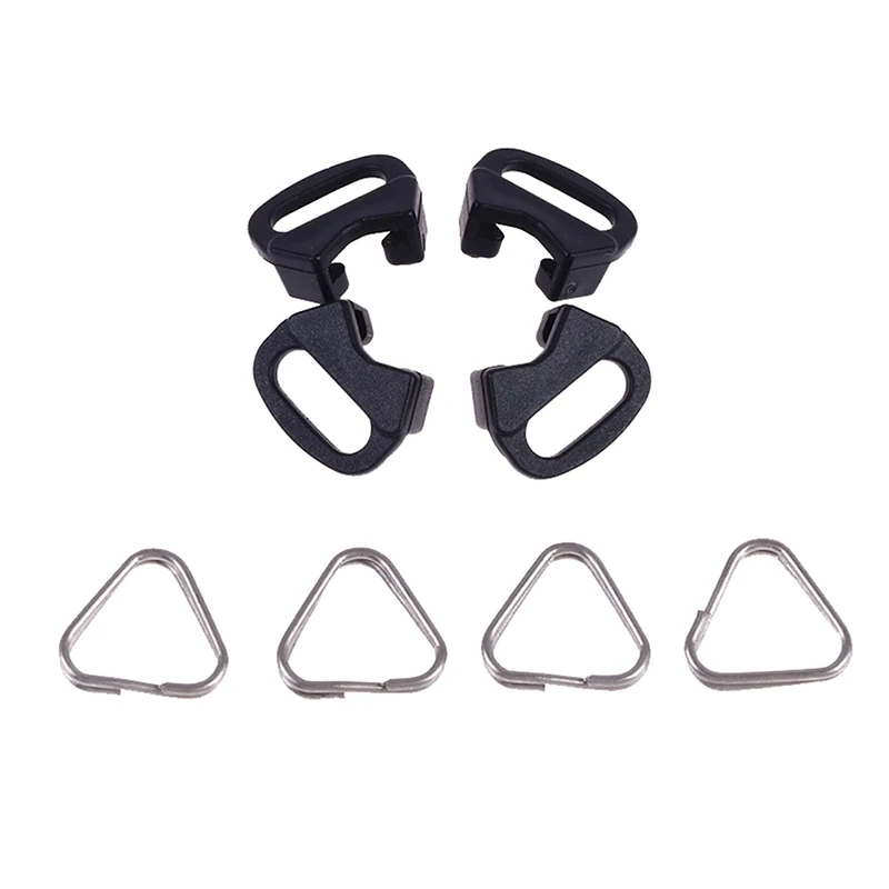 4PCS Belt Hook Camera Shoulder Strap Triangle Split Ring Replacement Camera Buckle Accessories For Fujifilm Olympus Pentax
