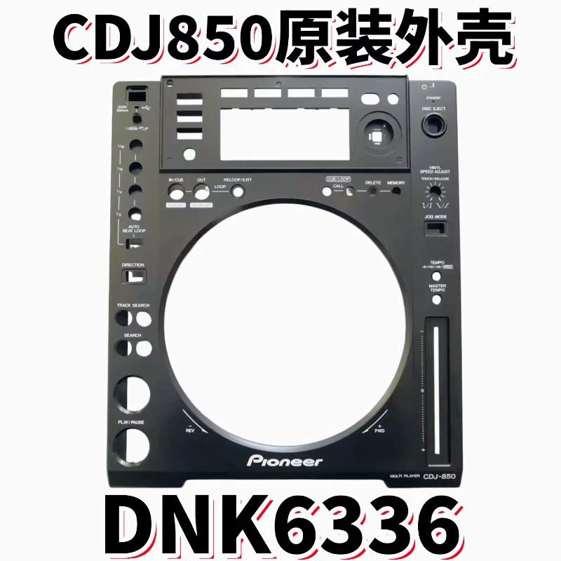 Brand New Original Pioneer Cdj850 Black Upper Plastic Shell Accessory Dnk6336
