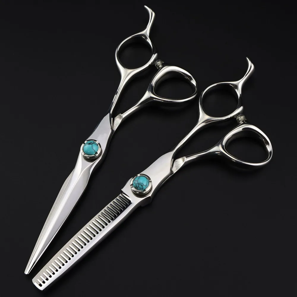 

Professional JP440c steel 6 '' Calaite hair scissors haircut thinning barber makas hair cutting shears Hairdressing scissors