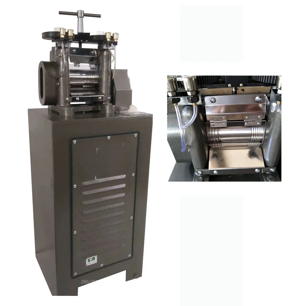 

1.5HP Electric Rolling Customized Roller Flat Squire Round Wire Mill Jewelry Making Machine