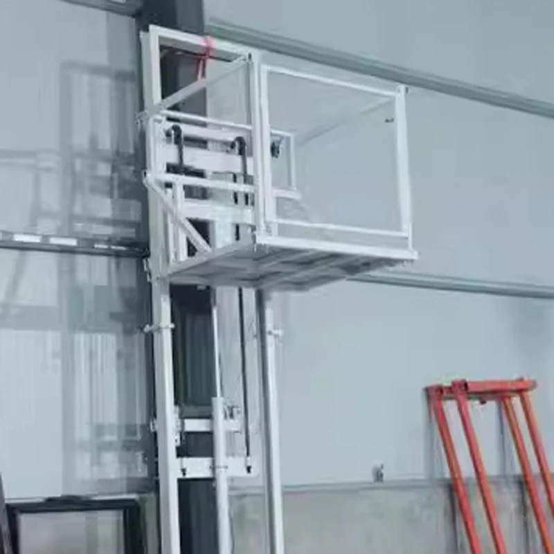 3-6M Hydraulic Lift; Hydraulic Remote-Controlled Lift With Guide Rails; Freight Elevator; Electric Simple Small Plat(Customized)