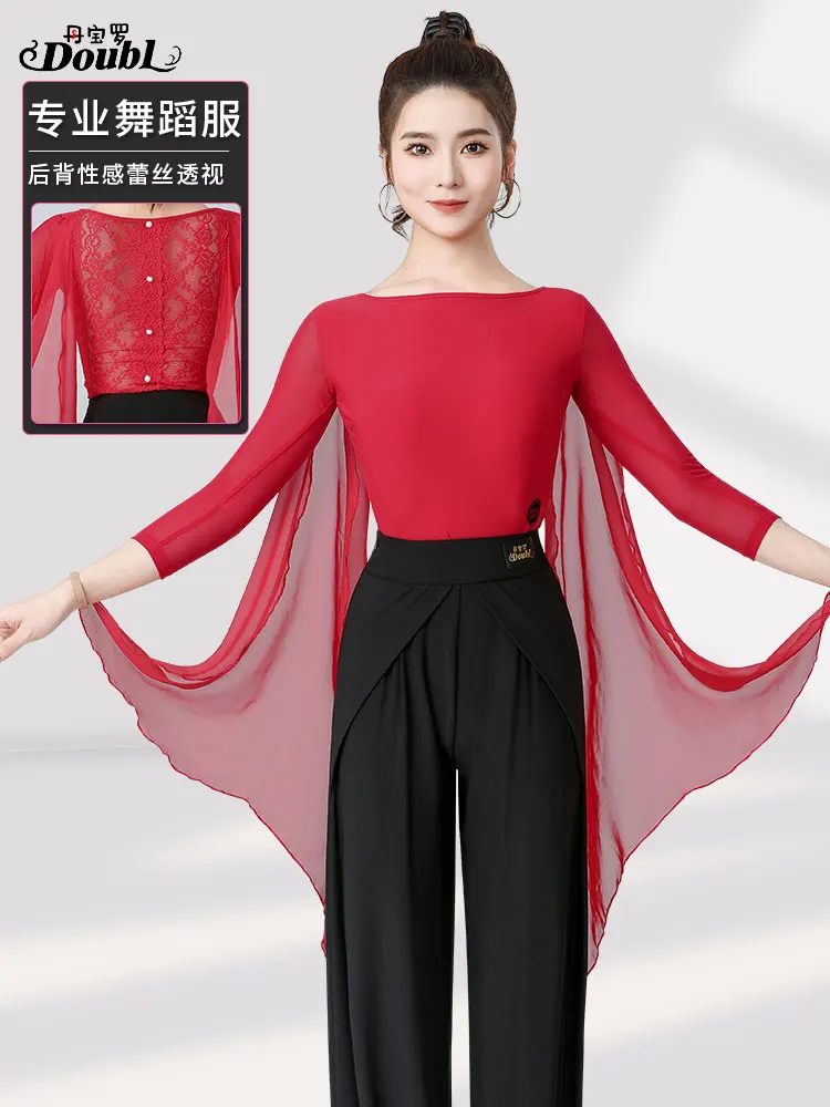 

2025 New Latin Dance Leotard Women/girls/lady New Sexy Salsa/ballroom/tango/cha Cha/rumba/samba/latin Top