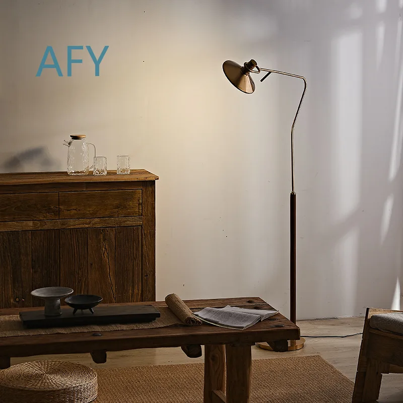 Designer Standing Bedroom Decorative Lamp for Modern Farmhouse Rustic Industrial Style Reading Floor Lamp for Living Room and